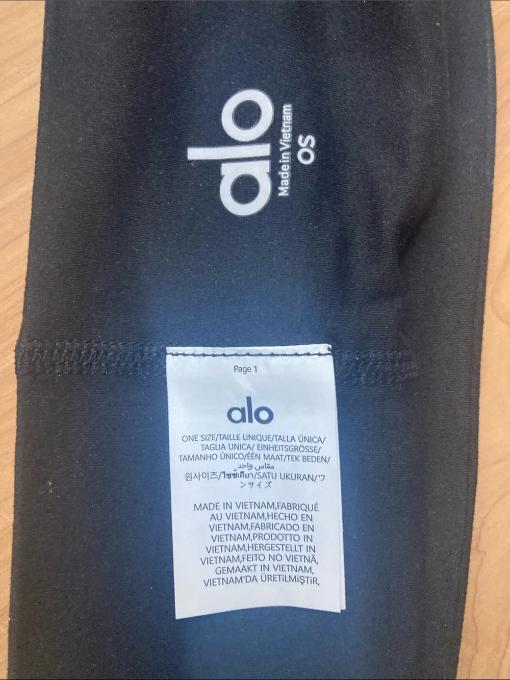 ALO Yoga description perfect